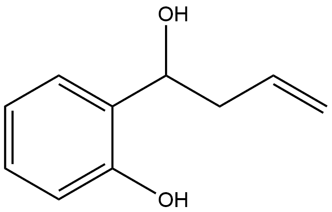 Benzenemethanol, 2-hydroxy-α-2-propen-1-yl- 구조식 이미지
