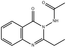 N-(2-Ethyl-4-oxoquinazolin-3(4H)-yl)acetamide Structure