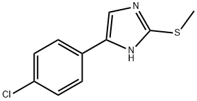 5-(4-chlorophenyl)-2-(methylsulfanyl)-1H-imidazole Structure