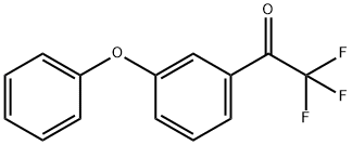 Ethanone, 2,2,2-trifluoro-1-(3-phenoxyphenyl)- Structure