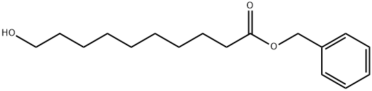 Decanoic acid, 10-hydroxy-, phenylmethyl ester Structure