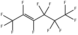 2-Hexene, 1,1,1,2,3,4,4,5,5,6,6,6-dodecafluoro-, (2E)- 구조식 이미지