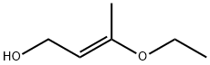 2-Buten-1-ol, 3-ethoxy-, (2E)- 구조식 이미지