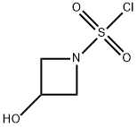 1-Azetidinesulfonyl chloride, 3-hydroxy- Structure