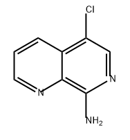 1,7-Naphthyridin-8-amine, 5-chloro- 구조식 이미지