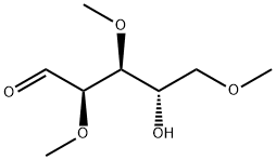 L-Arabinose, 2,3,5-tri-O-methyl- Structure