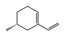 Cyclohexene, 1-ethenyl-5-methyl-, (5R)- Structure