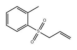 Benzene, 1-methyl-2-(2-propen-1-ylsulfonyl)- Structure