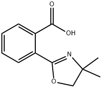 Benzoic acid, 2-(4,5-dihydro-4,4-dimethyl-2-oxazolyl)- 구조식 이미지
