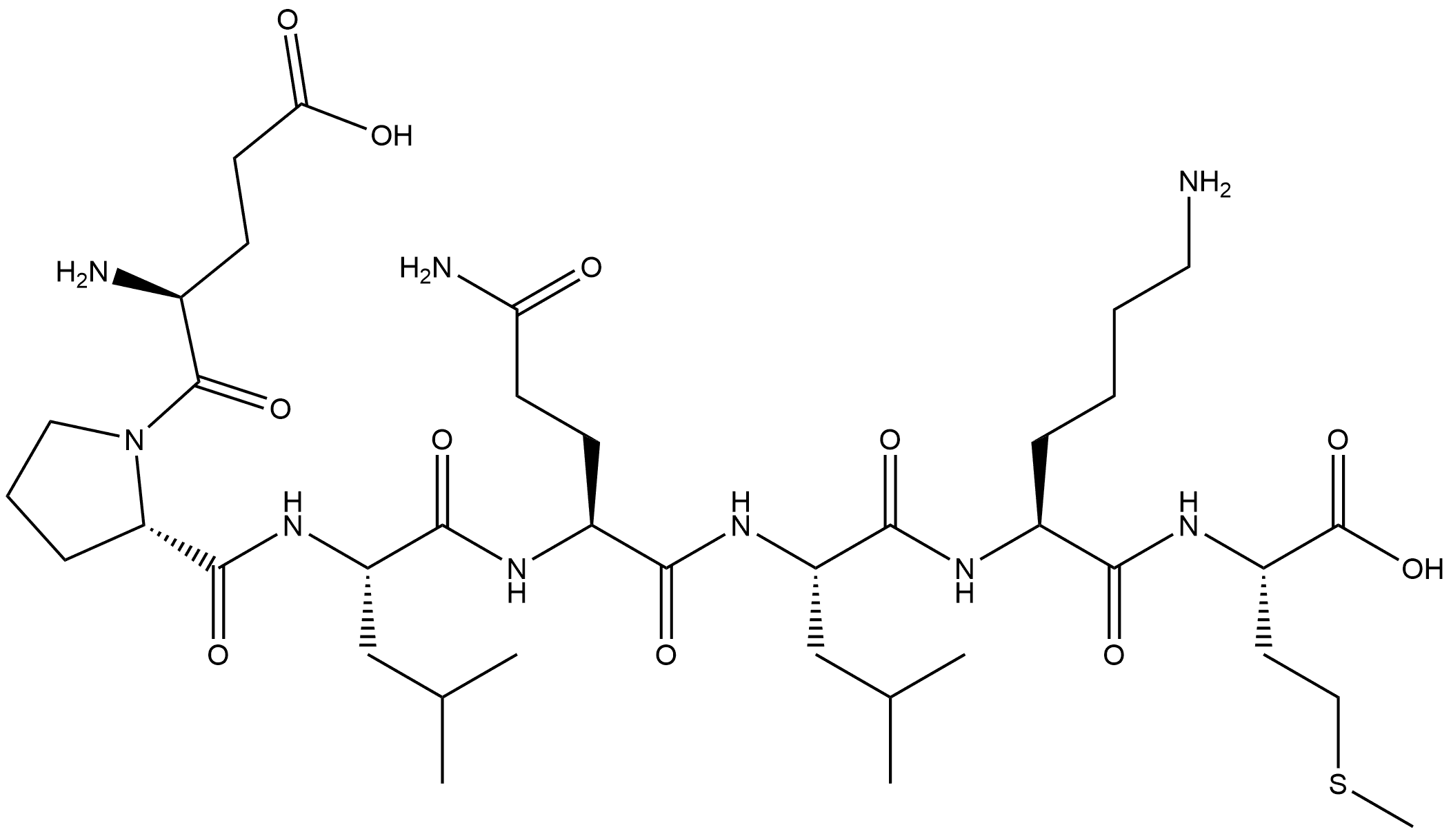 Bonemarrow-Derived Mesenchymal Stem Cells Affinity Peptide 구조식 이미지