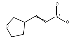 Furan, tetrahydro-3-(2-nitroethenyl)- Structure