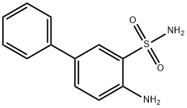 [1,1'-Biphenyl]-3-sulfonamide, 4-amino- 구조식 이미지