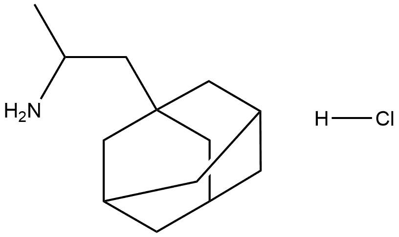 (R)-1-(adamantan-1-yl)propan-2-amine hydrochloride Structure