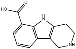 2,3,4,5-Tetrahydro-1H-pyrido[4,3-b]indole-6-carboxylic acid Structure