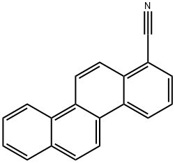 1-Chrysenecarbonitrile Structure