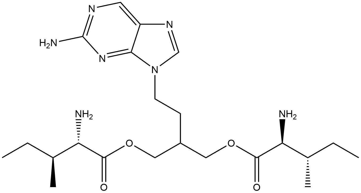 Famciclovir Impurity 84 구조식 이미지