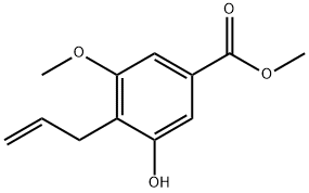 Methyl 3-hydroxy-5-methoxy-4-(2-propen-1-yl)benzoate Structure