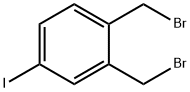 Benzene, 1,2-bis(bromomethyl)-4-iodo- Structure