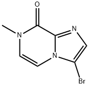 Imidazo[1,2-a]pyrazin-8(7H)-one, 3-bromo-7-methyl- Structure