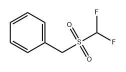 Benzene, [[(difluoromethyl)sulfonyl]methyl]- Structure