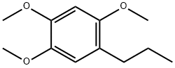 Benzene, 1,2,4-trimethoxy-5-propyl- 구조식 이미지