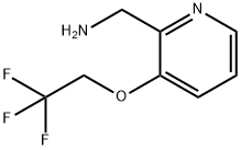 2-Pyridinemethanamine, 3-(2,2,2-trifluoroethoxy)- Structure