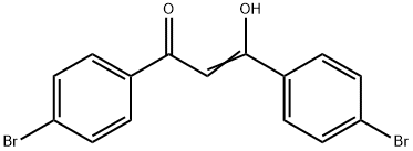 2-Propen-1-one, 1,3-bis(4-bromophenyl)-3-hydroxy- Structure