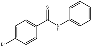 Benzenecarbothioamide, 4-bromo-N-phenyl- 구조식 이미지