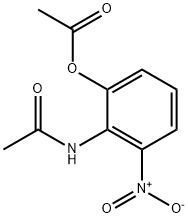 Acetamide, N-[2-(acetyloxy)-6-nitrophenyl]- 구조식 이미지