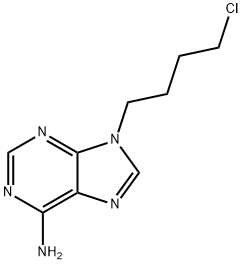 9-(4-Chlorobutyl)-9H-purin-6-amine 구조식 이미지