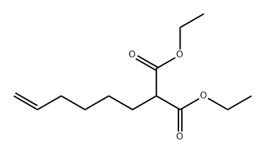 Propanedioic acid, 2-(5-hexen-1-yl)-, 1,3-diethyl ester Structure