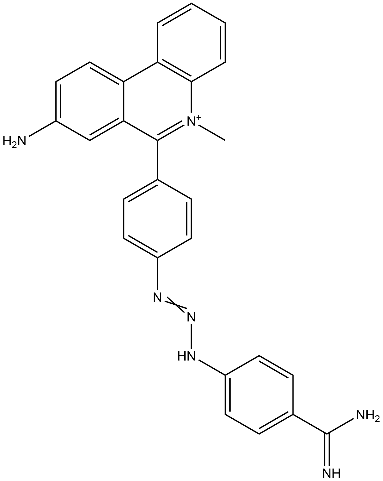 Isometamidium Impurity 15 Structure