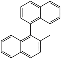 1,1'-Binaphthalene, 2-methyl- Structure