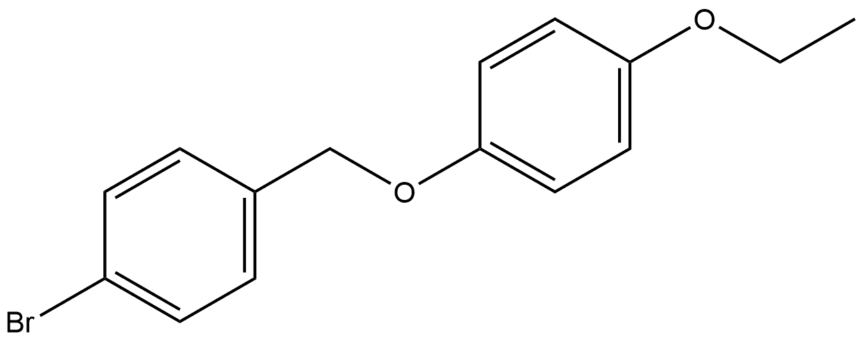 1-Bromo-4-[(4-ethoxyphenoxy)methyl]benzene Structure