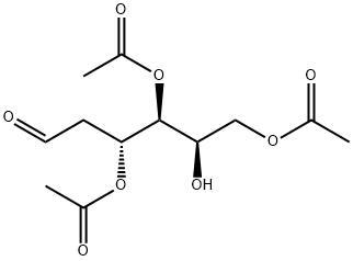 D-lyxo-Hexose, 2-deoxy-, 3,4,6-triacetate Structure