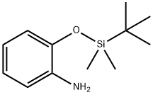 Benzenamine, 2-[[(1,1-dimethylethyl)dimethylsilyl]oxy]- 구조식 이미지