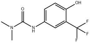 Urea, N'-[4-hydroxy-3-(trifluoromethyl)phenyl]-N,N-dimethyl- 구조식 이미지