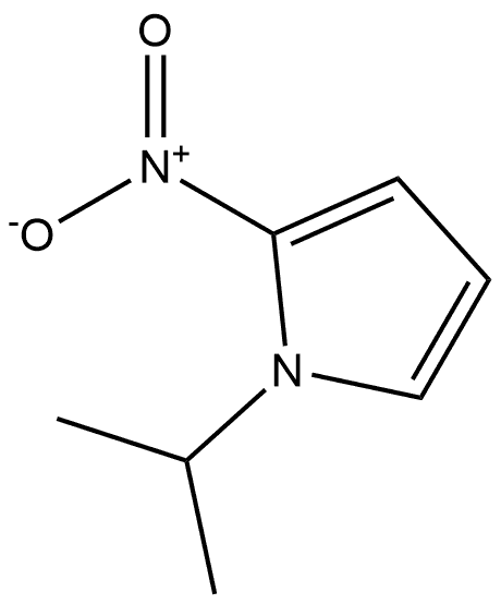 1-isopropyl-2-nitro-1H-pyrrole Structure