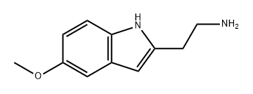 1H-Indole-2-ethanamine, 5-methoxy- 구조식 이미지