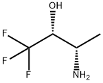 2-Butanol, 3-amino-1,1,1-trifluoro-, (2R,3S)- Structure