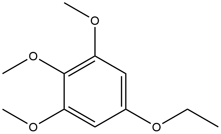 5-Ethoxy-1,2,3-trimethoxybenzene Structure