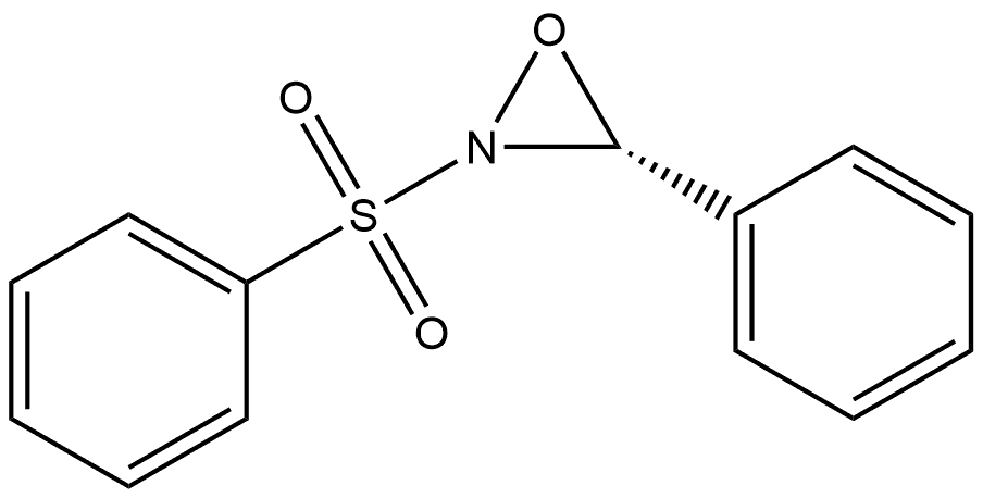 3-Phenyl-3-(2-phenylsulfonyl)oxaziridine 구조식 이미지