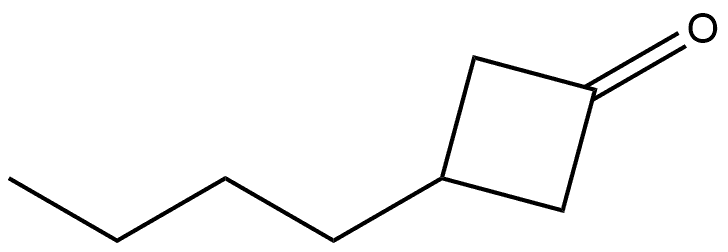 Cyclobutanone, 3-butyl- Structure