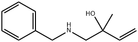 3-Buten-2-ol, 2-methyl-1-[(phenylmethyl)amino]- 구조식 이미지