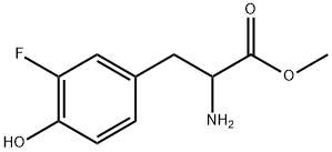 methyl 2-amino-3-(3-fluoro-4-hydroxyphenyl)propanoate Structure