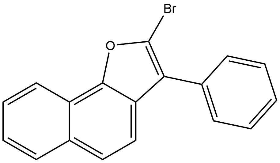 2-Bromo-3-phenylnaphtho[1,2-b]furan Structure