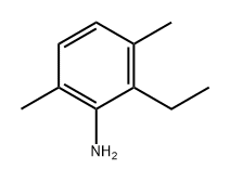 Benzenamine, 2-ethyl-3,6-dimethyl- Structure