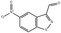 5-nitro-1,2-benzothiazole-3-carbaldehyde Structure