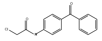 Acetamide, N-(4-benzoylphenyl)-2-chloro- Structure