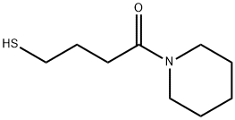 1-Butanone, 4-mercapto-1-(1-piperidinyl)- Structure